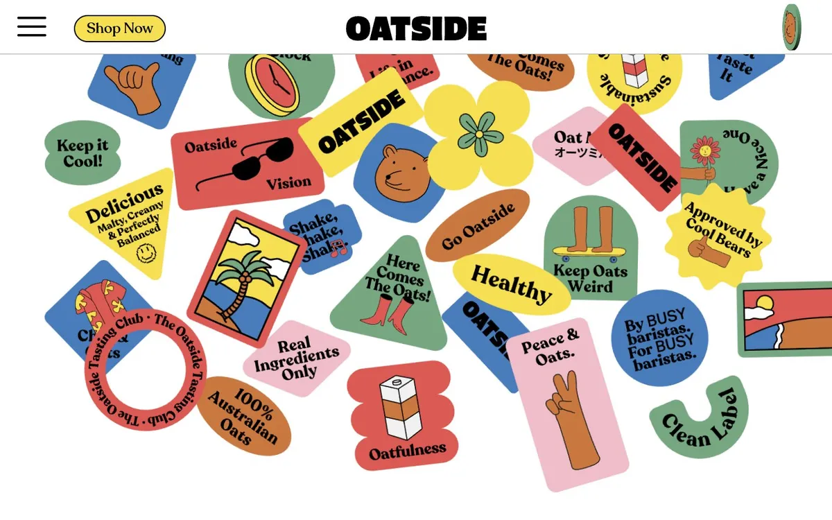 Oatside multilingual website